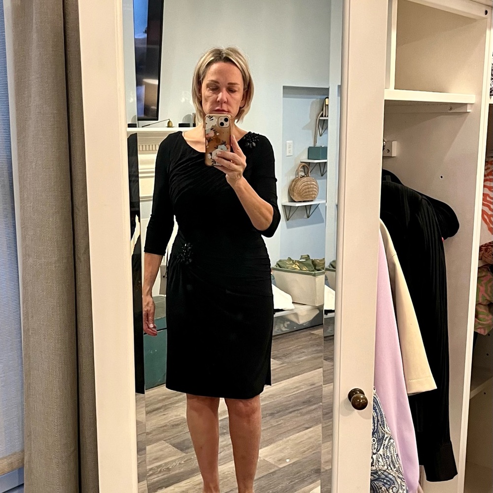 Adrianna Papell Black coctaildress